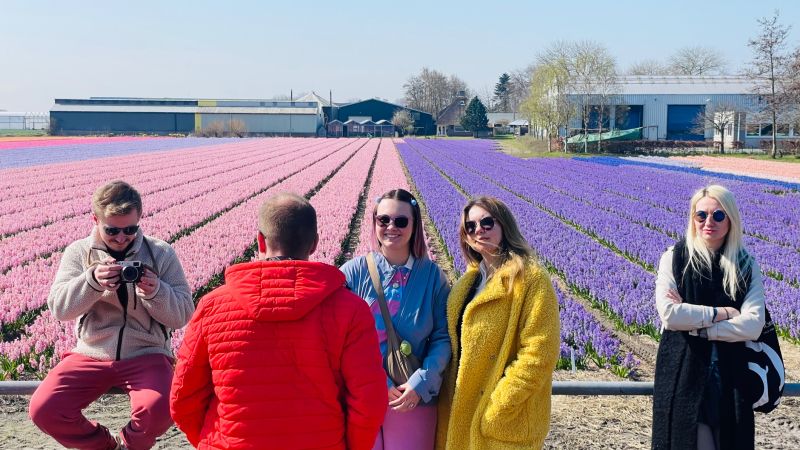 Нетворк-трип по тюльпановым полям вокруг Амстердама