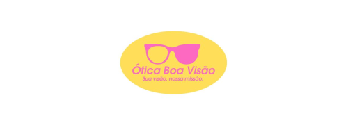 Logotipo ou fachada de Ótica Boa Visão