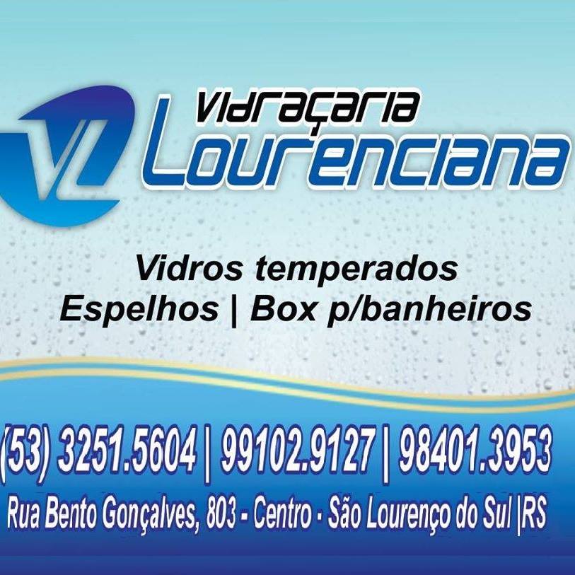 Logo da Vidraçaria Lourenciana