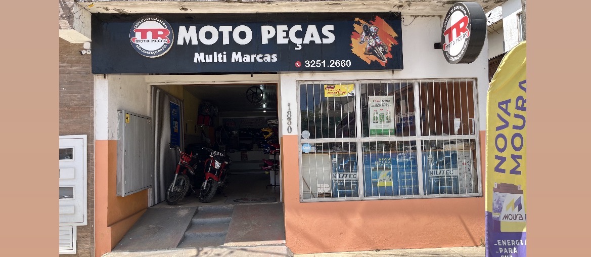 Logotipo ou fachada de JR Moto Peças