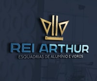 Logo da Rei Arthur Esquadrias de Alumínio