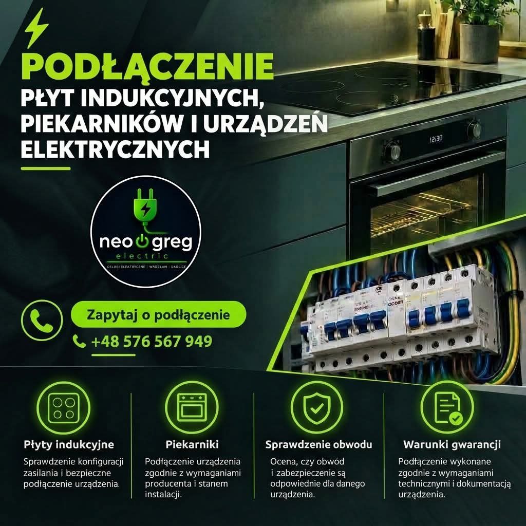 Neogreg Electric - usługi elektryczne — realizacja