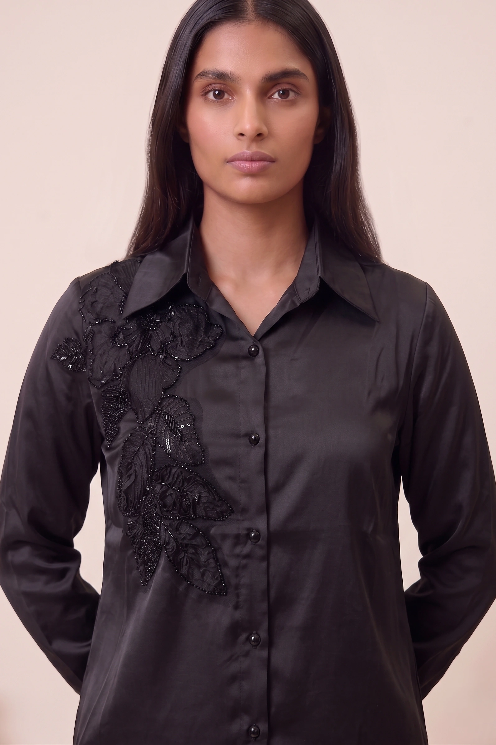 Midnight Bloom Shirt view 3