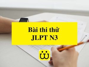 bài thi thử jlpt n3