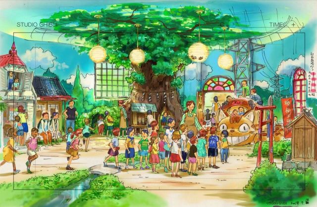 công viên chủ đề ghibli