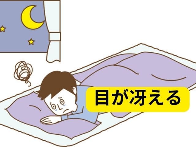 Giao tiếp tiếng Nhật: 目が冴える