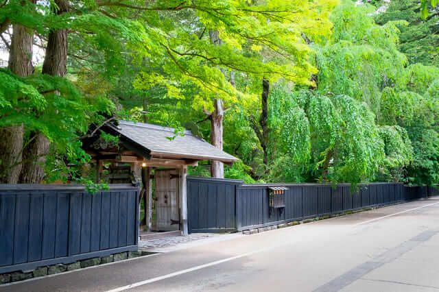 Phố Kakukan Bukeyashiki, Akita