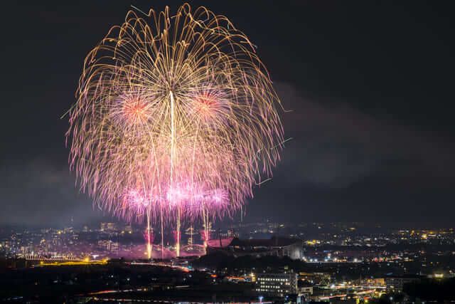 Top 10 lễ hội pháo hoa Nhật Bản