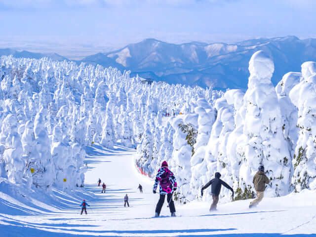 Khu trượt tuyết Zao Onsen, Yamagata