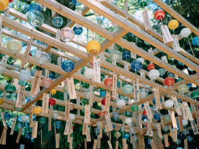 chuông gió furin Nhật Bản