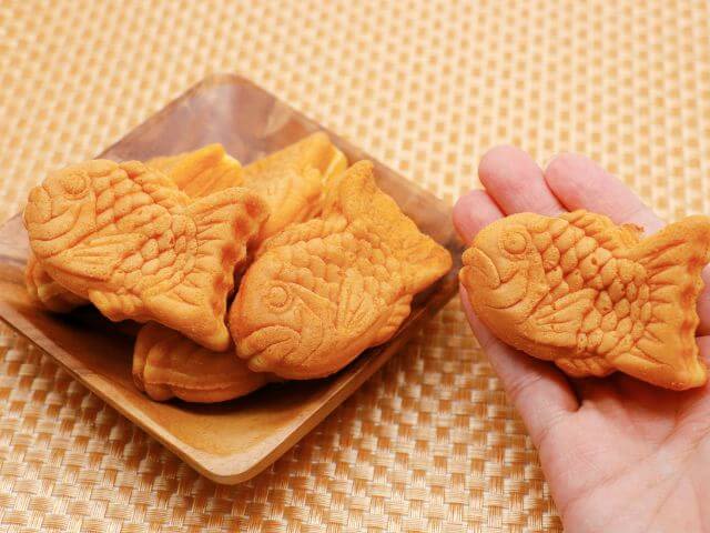 taiyaki bánh cá nướng Nhật Bản