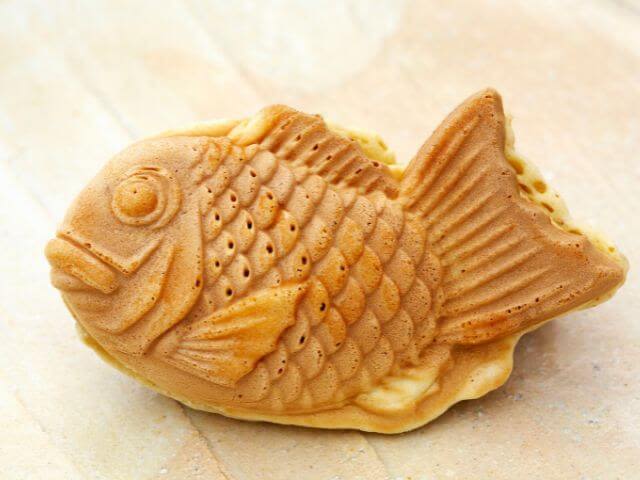 taiyaki bánh cá nướng Nhật Bản