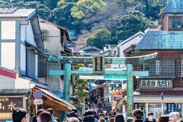 enoshima kanagawa kamakura du lịch Nhật Bản