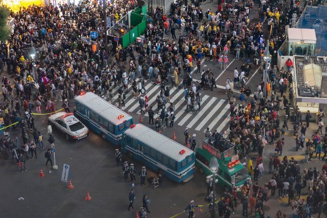 shibuya halloween