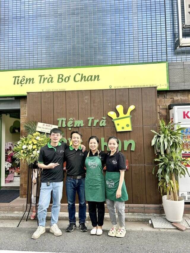 Tiệm trà Bơ chan