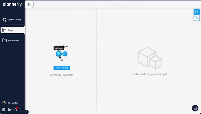 Add Structural folder in Scope