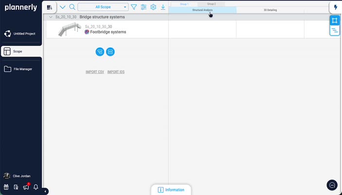 Grouped milestones and staged requirements