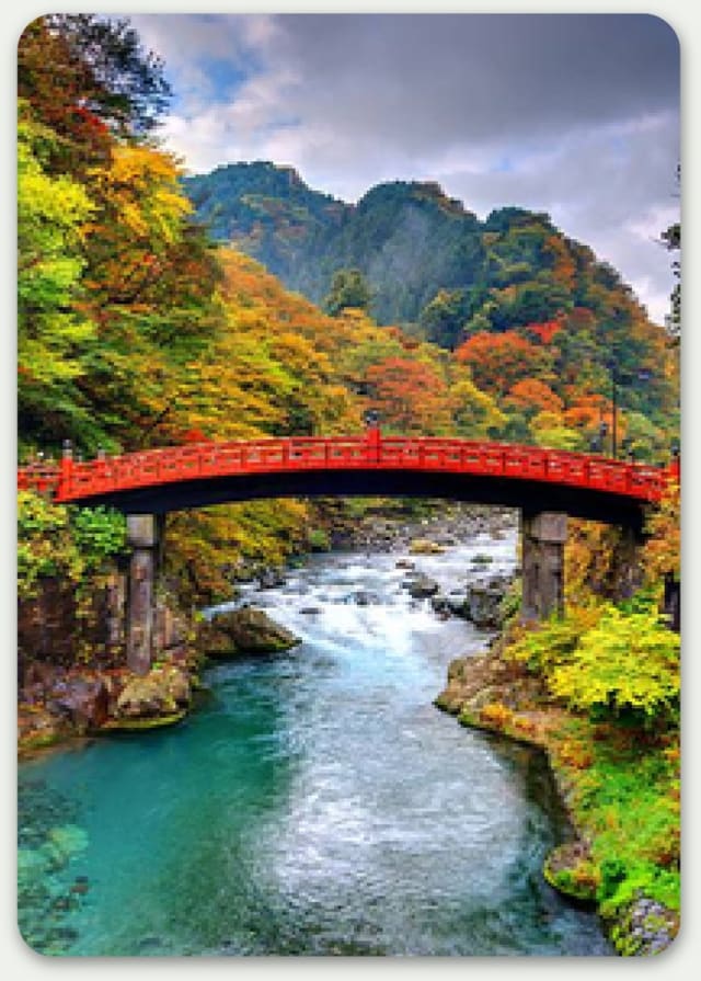 Shinkyo Bridge in Nikko