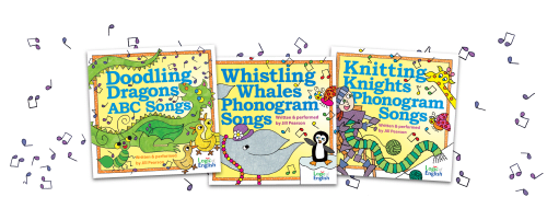 Three albums featuring 75 silly phonogram songs that explore all the sounds of the 75 basic phonograms through fun, engaging, multi-sensory fun!