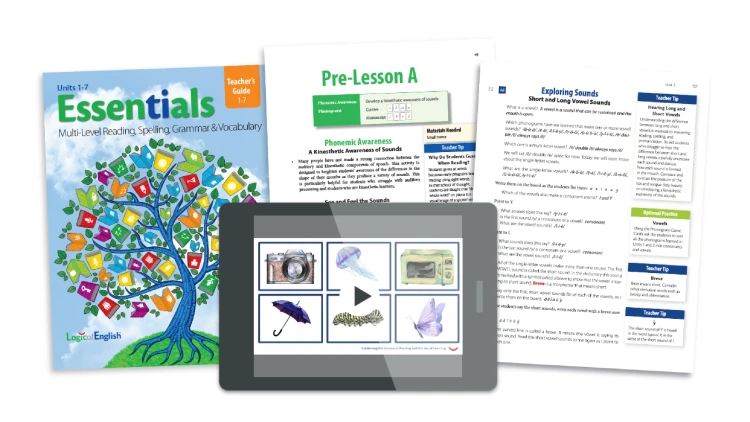 All pre-lessons are available in the Essentials 1-7 Teacher's Guide.