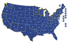 Top 10 States using Logic of English