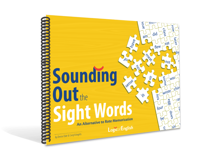 Textbook based on the Science of Reading that explains common high-frequency words through phonograms and spelling rules