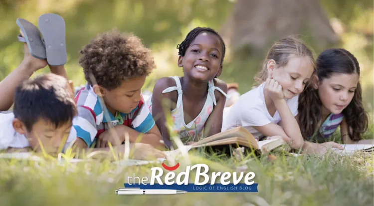 Children attending a summer camp featuring Essentials Reader as curriculum