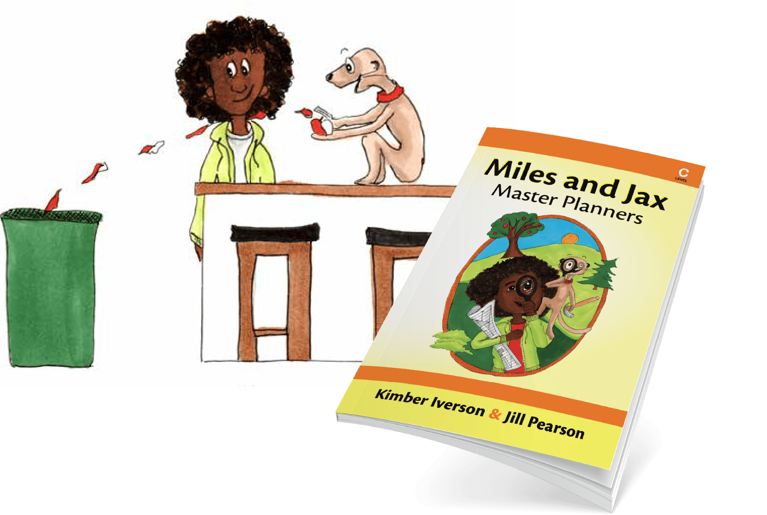 Decodable fiction early chapter book controlled for phonograms and spelling rules learned throughout Foundations C.