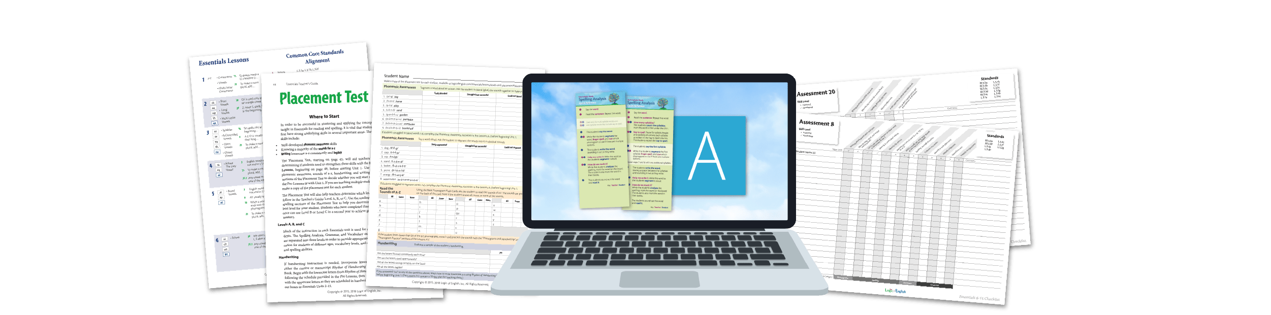 Downloadable resources that support the teachers and students working through the Essentials curriculum