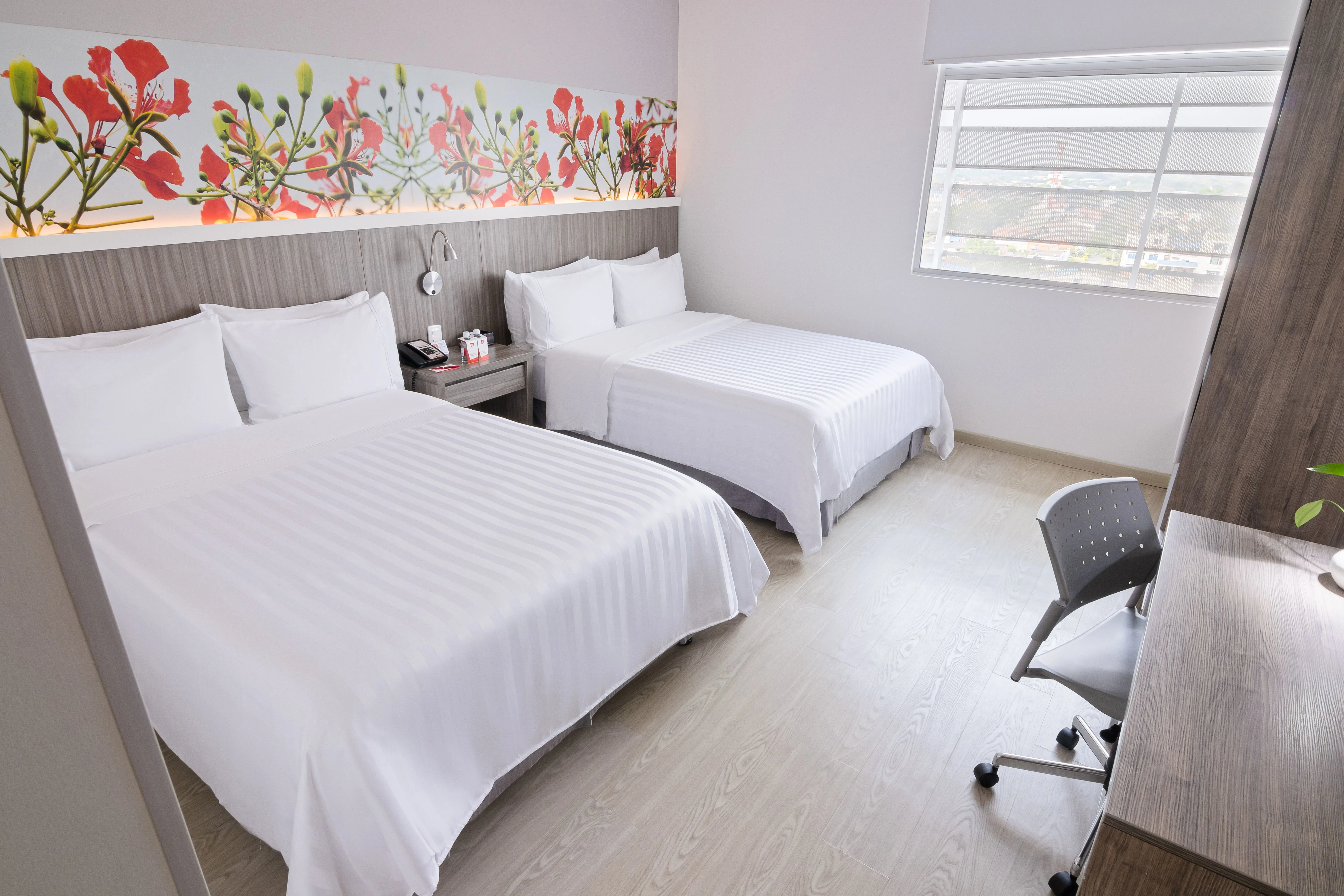 Twin Room - 2 Double Beds