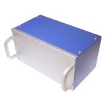 קופסת זיווד מפלדה עם פנל מאלומיניום - TK SERIES 430X130X250MM