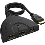 ממתג HDMI אוטומטי - שלוש כניסות