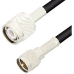 כבל קואקסיאלי - TNC (M) ~ MINI UHF (M) - RG58 - 2M