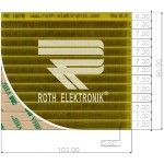 לוח פסי מגעים SMD נדבקים - PITCH 0.50MM