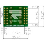 לוח מתאם לרכיבי SOIC-28W ~ DIP - SMD