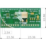 לוח מתאמים לרכיבי SOT-23 ~ DIP - SMD