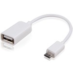 כבל 0.15M - MICRO B(M) ~ A(F) - USB 2.0 - OTG