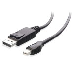 כבל - (2M - MINI DISPLAY PORT (M) ~ DISPLAY PORT (M