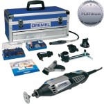 משחזת ציר חשמלית 220V - קיט 134 אביזרים - DREMEL 4K PLATINUM