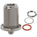 מתאם קואקסיאלי - SMA SOCKET - N TYPE SOCKET B/H