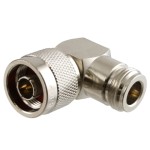 מתאם קואקסיאלי - N TYPE PLUG - N TYPE SOCKET R/A