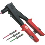 אקדח ניטים מקצועי עם שלוש פיות - CK TOOLS T3820AS KIT