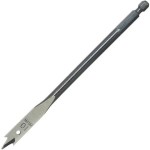 מקדח שטוח לעץ - CK TOOLS - 10MM X 160MM - E6.3 - HSS FLAT