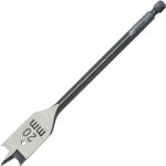 מקדח שטוח לעץ - CK TOOLS - 20MM X 160MM - E6.3 - HSS FLAT