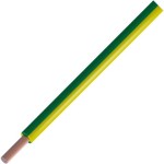 כבל חשמל גמיש - 2.5MM² / 14AWG - TRI RATED 600V - ירוק / צהוב