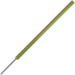 כבל חשמל גמיש - 0.5MM² - HIGH TEMP 500V - ירוק / צהוב