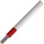 כבל חשמל גמיש - 1.0MM² - HD HIGH TEMP 500V - בידוד אדום