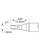 ראש לידית מלחם - METCAL SFV-CH18AR - CHISEL 1.8MM