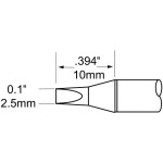 ראש לידית מלחם - METCAL SFP-CH25 - CHISEL 2.5MM