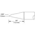 ראש לידית מלחם - METCAL SFP-DRH610 - HOOF 1MM